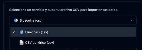 Importa tus datos a Clever
